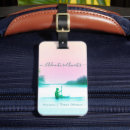Search for adventure awaits luggage tags Vacation