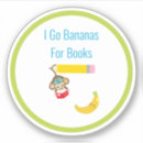 Search for go bananas stickers Monkey