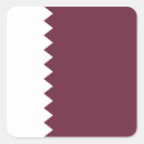 Recherche de qatar autocollants Drapeau