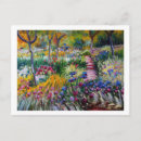 Recherche de iris monet cartes postales Jardin
