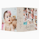 Recherche de baby shower photo album Première année