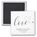 Search for cute wedding magnets typography