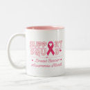 Search for support breast cancer awareness mugs Hope