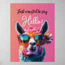 Search for llama posters Pink