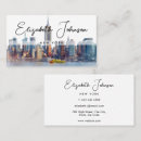 Recherche de skyline visitenkarten Professionnel