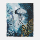 Search for jellyfish blankets Blue