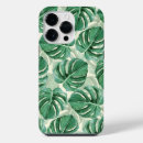 Recherche de feuille de monstera iphone coques Élégant