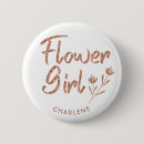 Recherche de fleuriste badges Flower girl