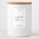 Search for black and white labels Candle