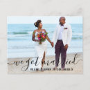 Search for elopement postcards Bride and groom