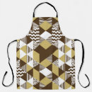 Search for gold geometric aprons Pattern