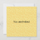 Search for yellow giraffe baby shower invitations Green