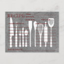 Recherche de outils de cuisine cartes postales Chef