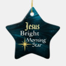 Search for jesus star ornaments Christian