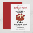 Search for cake birthday invitations Funny