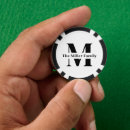 Recherche de se jetons poker Monogrammé