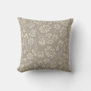 Recherche de beige floral pillows Moderne