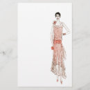 Search for 1920s stationery paper Flapper