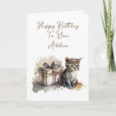 Search for kitten birthday cards For kids