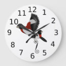 Recherche de oiseau rouge horloges Couple