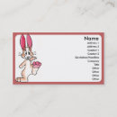 Search for lucky business cards Cute