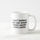 Search for swear words mugs Rude