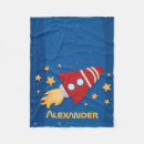 Search for kids space blankets Rocket ship