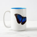 Search for blue wings mugs Butterfly