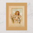 Search for vintage easter chicks postcards Girl