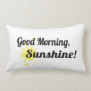Search for good morning pillows Sunshine