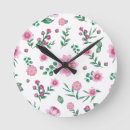 Recherche de peinture florale horloges Pour elle