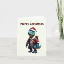 Recherche de dino christmas cards Santa claus