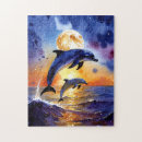 Recherche de dauphin puzzles Océan