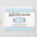 Search for train 5x7 invitations Blue