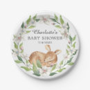Recherche de cerf assiettes en papier Baby shower