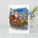 Search for retro santa christmas cards Rustic