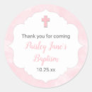 Search for pink christening stickers Modern