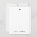 Search for monogram note cards Vintage