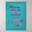 Search for do what you love posters Typography