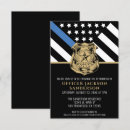 Search for police badge invitations Law enforcement
