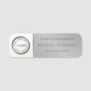 Search for black and gold name tags Small business customer service