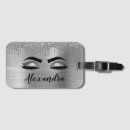 Recherche de glitter luggage tags Monogramme