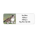 Search for victorian cat return address labels Kitten
