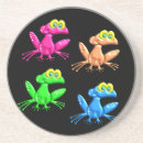 Search for frog coasters Colourful
