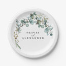 Search for eucalyptus plates Bridal shower