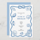 Search for beach picnic invitations Nautical