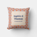 Search for coral and navy pillows Colourful