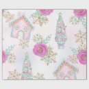 Search for magical christmas wrapping paper Gold
