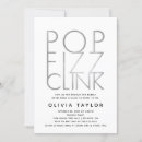 Search for black silver champagne invitations Brunch and bubbly