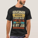 Recherche de gouverneur tshirts Drôle